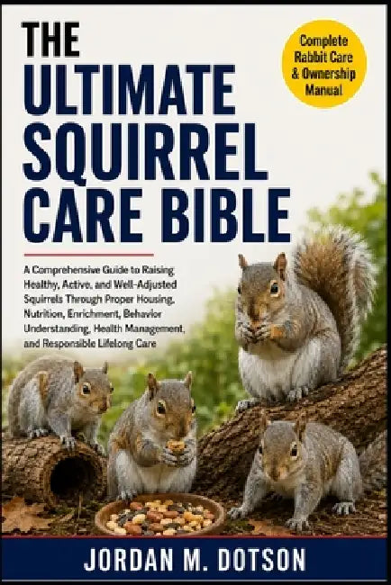 The Ultimate Squirrel Care Bible: A Comprehensive Guide to Raising Healthy, Active, and Well-Adjusted Squirrels Through Proper Housing, Nutrition, Enr by Jordan M. Dotson