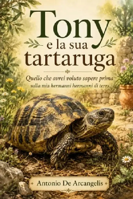 Tony E La Sua Tartaruga: Quello che avrei voluto sapere prima sulla mia Hermanni Hermanni di terra by Antonio de Arcangelis