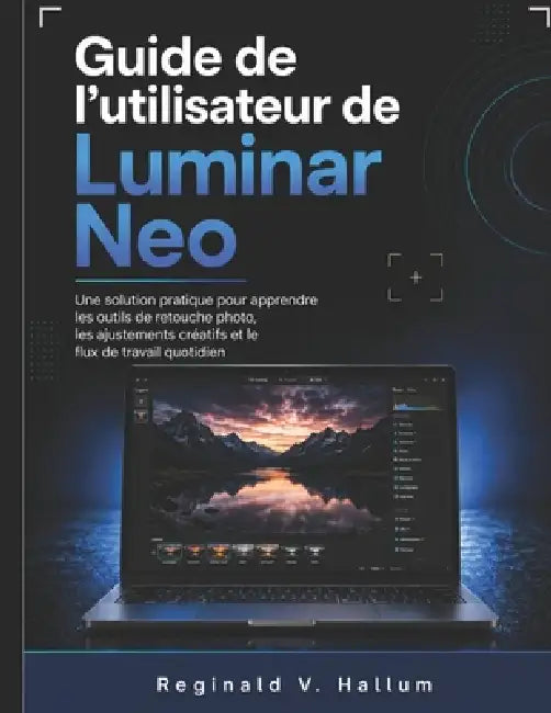 Guide de l'utilisateur de Luminar Neo: Une solution pratique pour apprendre les outils de retouche photo, les ajustements créatifs et le flux de trava by Reginald V. Hallum