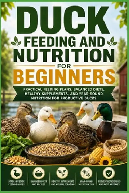 Duck Feeding and Nutrition for Beginners: Practical Feeding Plans, Balanced Diets, Healthy Supplements, and Year-Round Nutrition for Productive Ducks by David Josephson