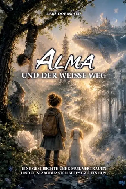 Alma und der weisse Weg: Eine Geschichte über Mut, Vertrauen und den Zauber sich selbst zu finden. by Lars Doerwald