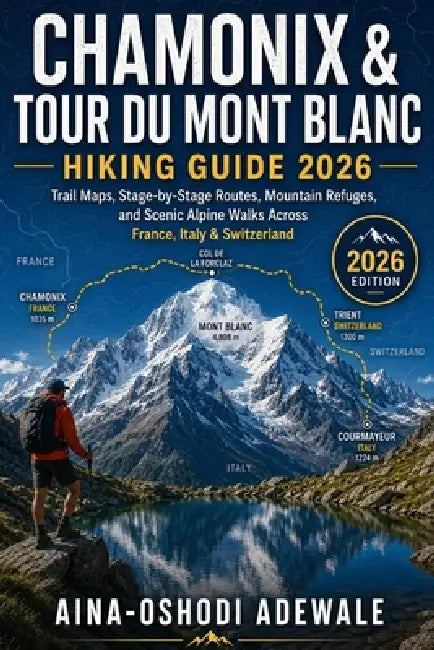 Chamonix & Tour Du Mont Blanc Hiking Guide 2026: Complete Trail Maps, Stage-by-Stage Routes, Mountain Refuges, Practical Planning Tips, and Scenic Alp by Aina-Oshodi Adewale