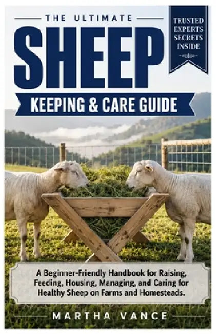 The Ultimate Sheep Keeping and Care Guide: A Beginner-Friendly Handbook for Raising, Feeding, Housing, Managing, and Caring For Healthy Sheep on Farms by Martha Vance
