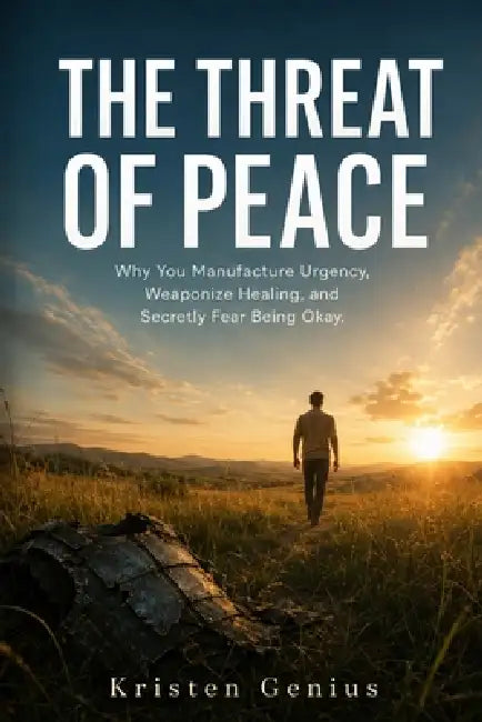 The Threat of Peace: Why You Manufacture Urgency, Weaponize Healing, and Secretly Fear Being Okay by Kristen Genius