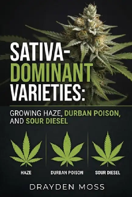Sativa-Dominant Varieties: Growing Haze, Durban Poison, and Sour Diesel by Alice Schwartz, Drayden Moss