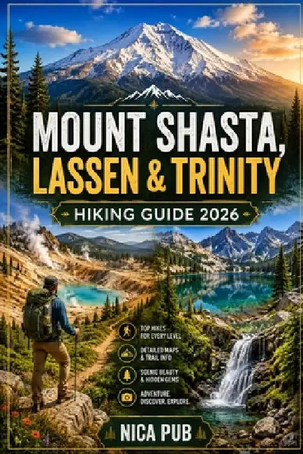 Mount Shasta, Lassen & Trinity Hiking Guide 2026 by Nica Pub