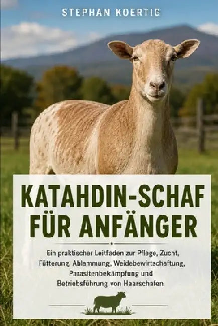 Katahdin-Schaf Für Anfänger: Ein praktischer Leitfaden zur Pflege, Zucht, Fütterung, Ablammung, Weidebewirtschaftung, Parasitenbekämpfung und Betriebs by Stephan Koertig