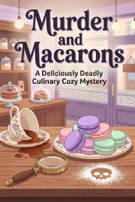 Murder and Macarons: A Culinary Cozy Mystery featuring an Amateur Sleuth Baker (A Parisian Bakery Mystery Book 1) by Marcos Coelho