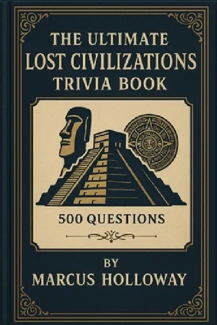 The Ultimate Lost Civilizations Trivia Book: 500 Questions on the Maya, Aztecs, Inca, Indus Valley, and the Vanished Cultures of Our Past by Marcus Holloway