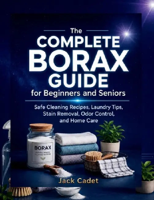 The Complete Borax Guide for Beginners and Seniors: Safe Cleaning Recipes, Laundry Tips, Stain Removal, Odor Control, and Home Care by Jack Cadet