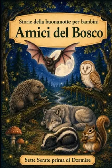 Storie della buonanotte per bambini: Animali - Amici del Bosco by Patrik Lumen