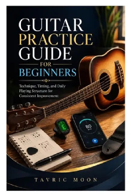 Guitar Practice Guide for Beginners: Technique, Timing, and Daily Playing Structure for Consistent Improvement by Tavric Moon