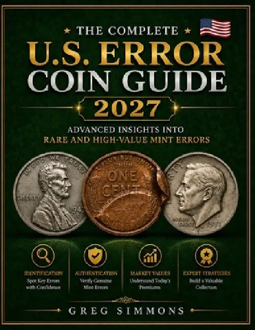 The Complete U.S. Error Coin Guide 2027: Advanced Insights into Rare and High-Value Mint Errors by Greg Simmons