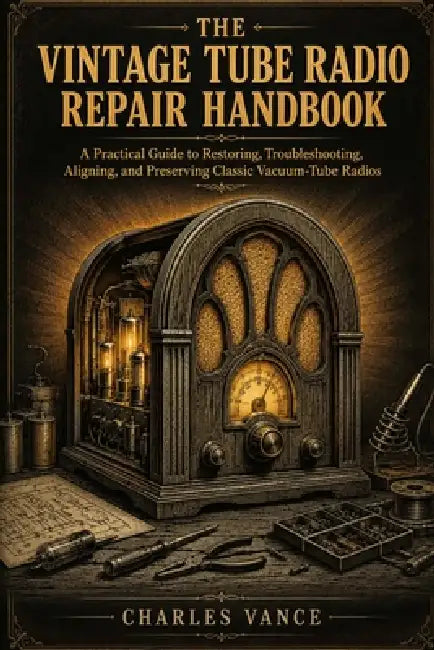 The Vintage Tube Radio Repair Handbook: A Practical Guide to Diagnosing, Restoring, and Bringing Classic Radios Back to Life by Charles Vance, Charles Vance