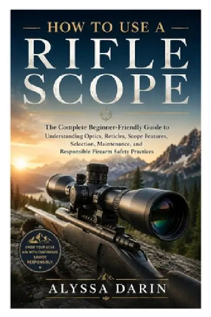 How to Use a Rifle Scope: The Complete Beginner-Friendly Guide to Understanding Optics, Reticles, Scope Features, Selection, Maintenance, and Responsi by Alyssa Darin