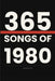 365 Songs of 1980 by Andrei Niculae
