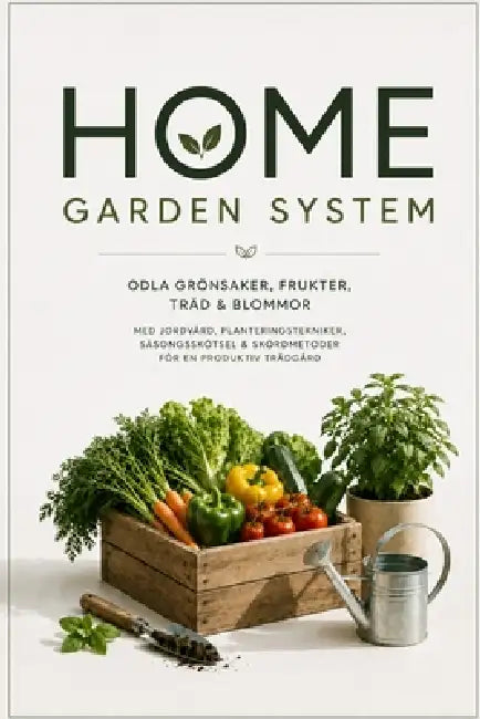 System för Hemträdgårdsskötsel: Odling av grönsaker, frukter, träd och blommor med jordvård, planteringstekniker, säsongsunderhåll och skördemetoder f by Olivia Romero
