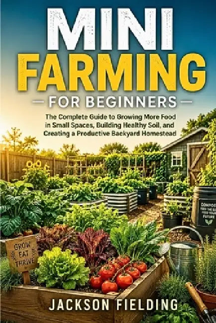 Mini Farming for Beginners: The Complete Guide to Growing More Food in Small Spaces, Building Healthy Soil, and Creating a Productive Backyard Homeste by Jackson Fielding