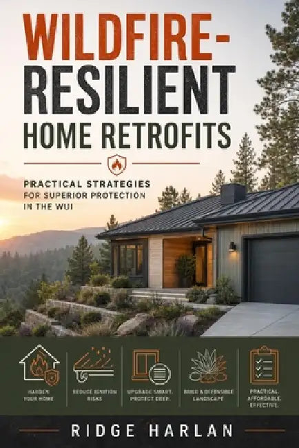 Wildfire-Resilient Home Retrofits: Practical Strategies for Superior Protection in the WUI by Danny Munrow, Ridge Harlan