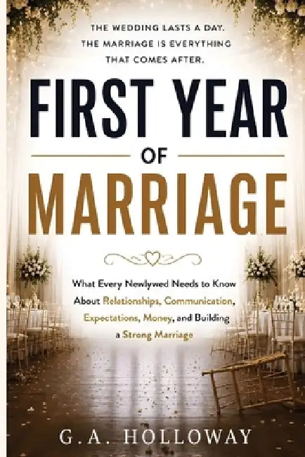 First Year of Marriage: What Every Newlywed Needs to Know About Relationships, Communication, Expectations, Money, and Building a Strong Marriage by G. a. Holloway
