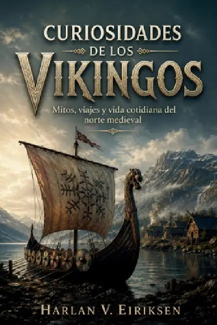 CURIOSIDADES DE LOS VIKINGOS. Mitos, viajes y vida cotidiana del norte medieval: Historia divulgativa sobre navegación, sociedad, creencias y huellas by Harlan V. Eiriksen