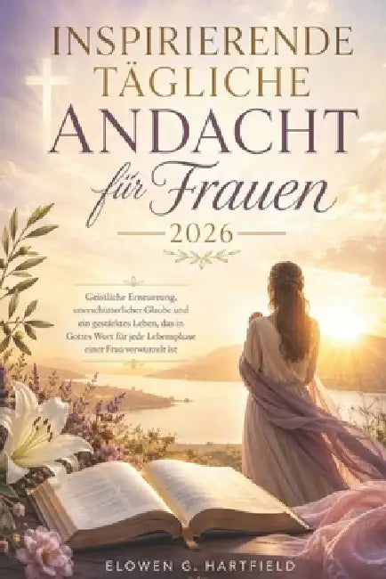 Inspirierende tägliche Andacht für Frauen 2026: Geistliche Erneuerung, unerschütterlicher Glaube und ein gestärktes Leben, das in Gottes Wort für jede by Elowen G. Hartfield