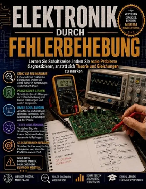 Elektronik Durch Fehlerbehebung: Lernen Sie Schaltkreise, indem Sie reale Probleme diagnostizieren, anstatt sich Theorie und Gleichungen zu merken by Glan Tafy
