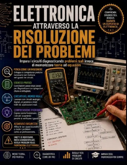Elettronica Attraverso la risoluzione dei problemi: Impara i circuiti diagnosticando problemi reali invece di memorizzare teorie ed equazioni by Glan Tafy