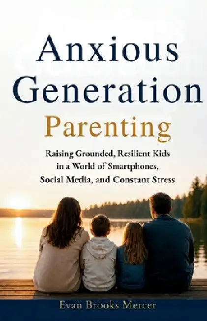Anxious Generation Parenting: Raising Grounded, Resilient Kids in a World of Smartphones, Social Media, and Constant Stress by Evan Brooks Mercer