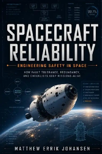 Spacecraft Reliability: Engineering Safety in Space: How Fault Tolerance, Redundancy, and Checklists Keep Missions Alive: A Systems Guide for Space an by Matthew Errik Johansen-