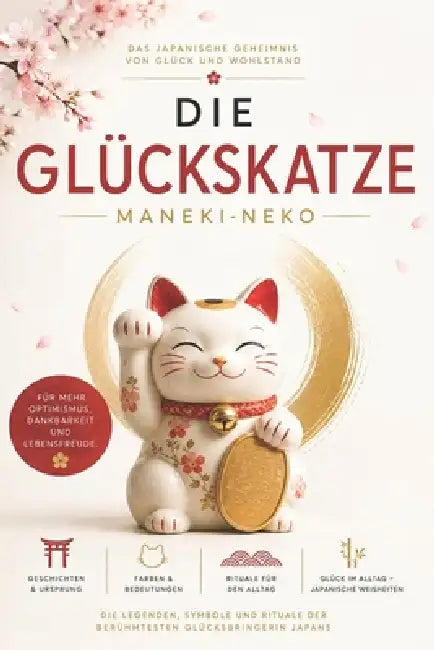 Die Glückskatze - Japans Maneki-neko: Glück, Wohlstand und Harmonie: Bedeutung, Symbolik, Legenden und Farben der berühmten Winkekatze - japanische Ku by Atelier Maneki