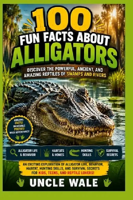 100 Fun Facts About Alligators: Discover the Powerful, Ancient, and Amazing Reptiles of Swamps and Rivers: An Exciting Exploration of Alligator Life, by Uncle Wale