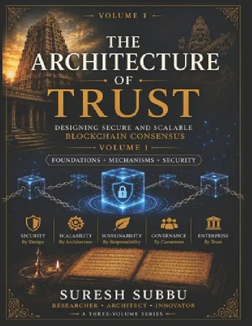 The Architecture of Trust: Volume I: Foundations, Security & Consensus by Bane Hunter, Hari Kumar Sridharan, Suresh Subbu
