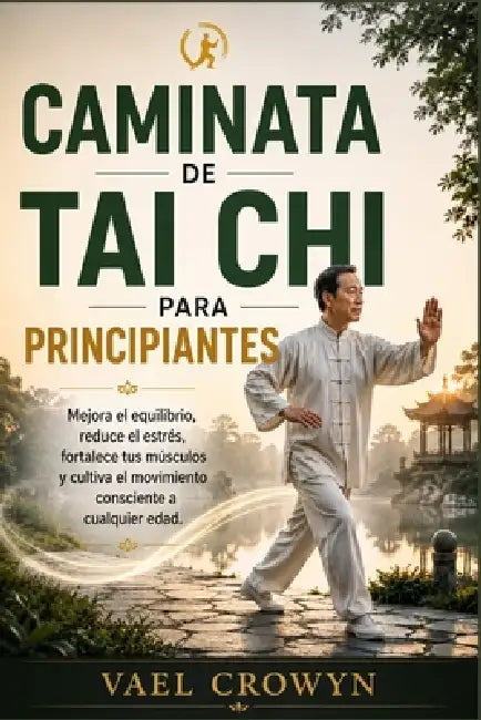 Caminata de Tai CHI Para Principiantes: Mejora el equilibrio, reduce el estrés, fortalece tus músculos y cultiva el movimiento consciente a cualquier by Vael Crowyn