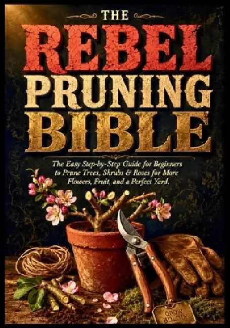 The Rebel Pruning Bible: The Easy Step-by-Step Guide for Beginners to Prune Trees, Shrubs & Roses for More Flowers, Fruit, and a Perfect Yard by Benjamin C. Campbell