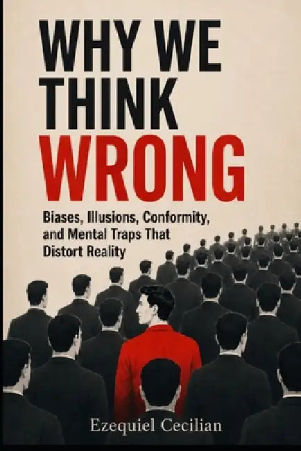 Why We Think Wrong: Biases, Illusions, Conformity, and Mental Traps That Distort Reality by Ezequiel Cecilian