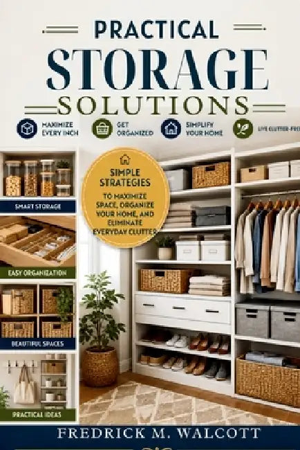 Practical Storage Solutions: Simple Strategies to Maximize Space, Organize Your Home, and Eliminate Everyday Clutter by Fredrick M. Walcott