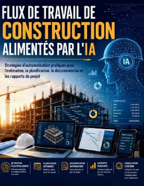 Flux de Travail de Construction Alimentés Par l'Ia: Stratégies d'automatisation pratiques pour l'estimation, la planification, la documentation et les by Zeno Intreccio