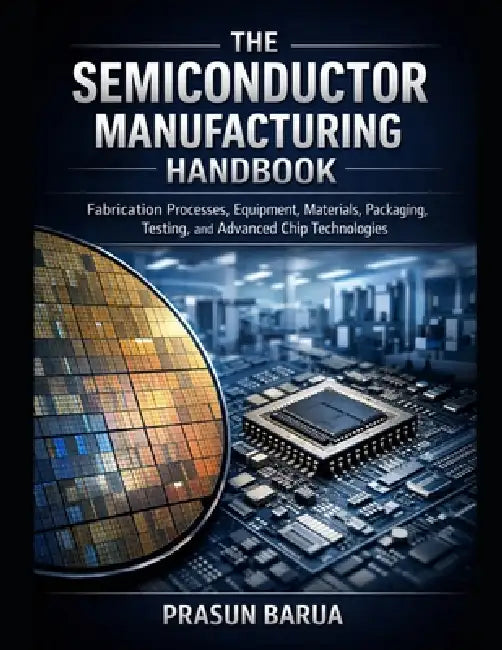 The Semiconductor Manufacturing Handbook: Fabrication Processes, Equipment, Materials, Packaging, Testing, and Advanced Chip Technologies by Prasun Barua