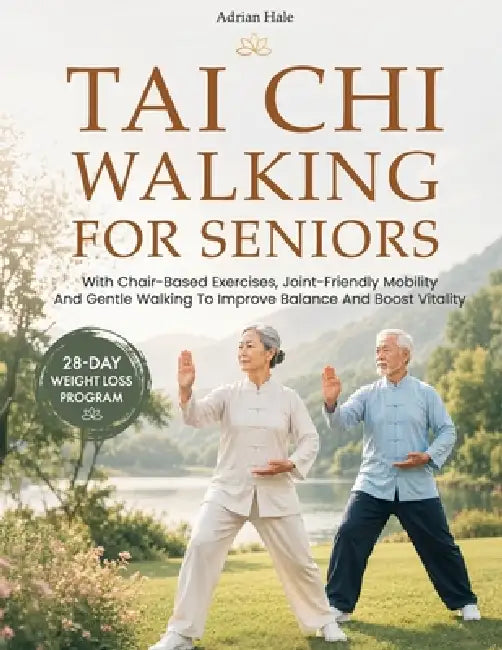 Tai Chi Walking for Seniors: 28-Day Weight Loss Program With Chair-Based Exercises, Joint-Friendly Mobility And Gentle Walking To Improve Balance And by Adrian Hale