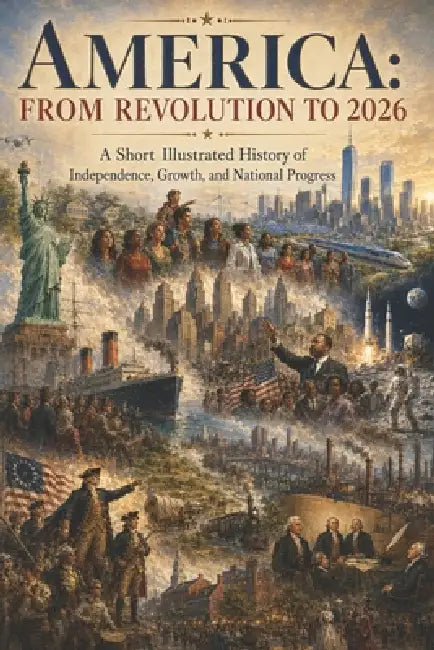 America: FROM REVOLUTION ΤΟ 2026: A Short Illustrated History of Independence, Growth, and National Progress by Deep