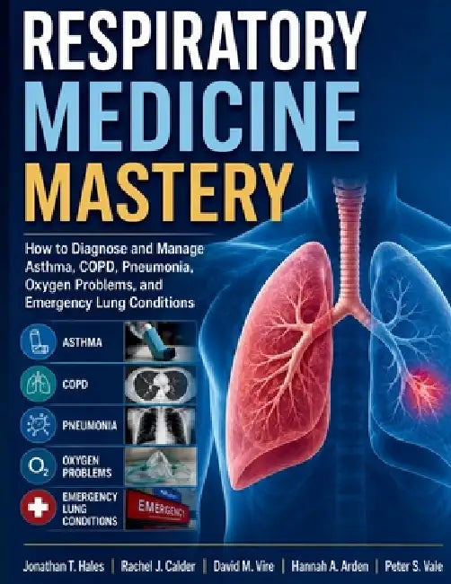 Respiratory Medicine Mastery: How to Diagnose and Manage Asthma, COPD, Pneumonia, Oxygen Problems, and Emergency Lung Conditions by Rachel J. Calder, David M. Vire, Hannah A. Arden