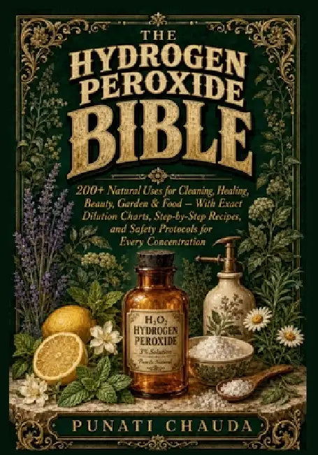The Hydrogen Peroxide Bible: 200+ Practical Uses for Cleaning, Healing, Beauty, Garden, and Food With Exact Dilution Charts, Step-by-Step Recipes, and by Punati Chauda