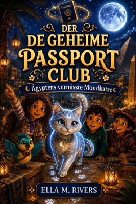 Der Geheime Passport Club: Ägyptens vermisste Mondkatze by Ella M. Rivers