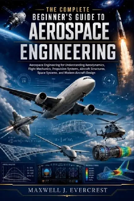 The Complete Beginner's Guide to Aerospace Engineering: Aerospace Engineering for Understanding Aerodynamics, Flight Mechanics, Propulsion Systems, Ai by Maxwell J. Evercrest