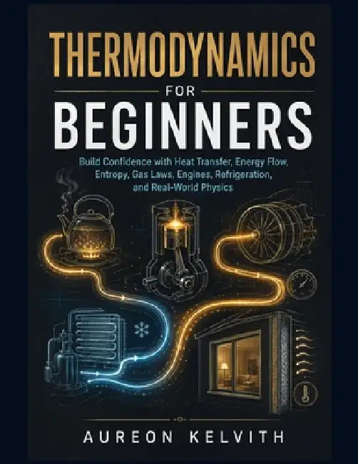 Thermodynamics for Beginners: Build Confidence with Heat Transfer, Energy Flow, Entropy, Gas Laws, Engines, Refrigeration, and Real-World Physics by Aureon Kelvith