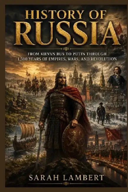History of Russia: From Kievan Rus to Putin Through 1,500 Years of Empires, Wars, and Revolution by Sarah Lambert