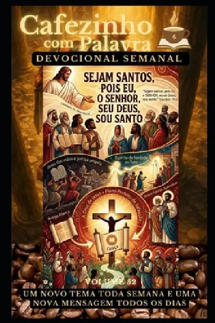 Cafezinho com Palavra - Devocional Semanal - Volume 52: Sejam Santos, Pois Eu, O Senhor, Seu Deus, Sou Santo by Jaime Ricardo Regis Da Silva