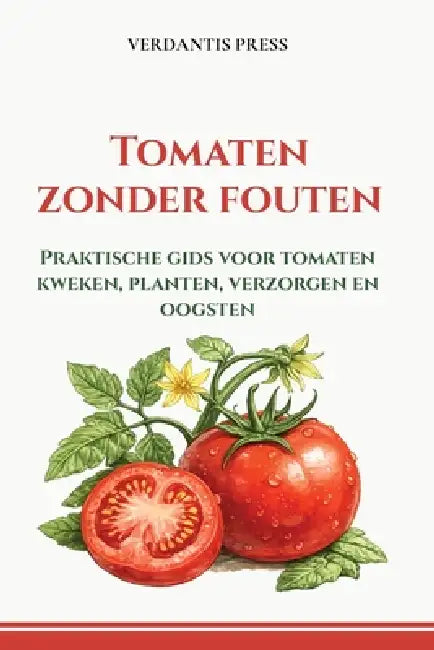 Tomaten zonder fouten: Praktische gids voor tomaten kweken, planten, verzorgen en oogsten by Verdantis Press
