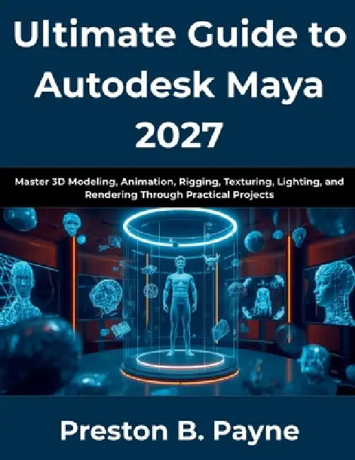 Ultimate Guide to Autodesk Maya 2027: Master 3D Modeling, Animation, Rigging, Texturing, Lighting, and Rendering Through Practical Projects by Preston B. Payne